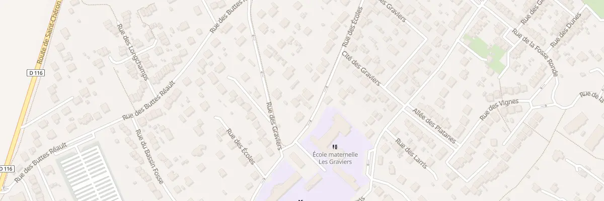 Plan du 39 Rue des Ecoles à Breuillet