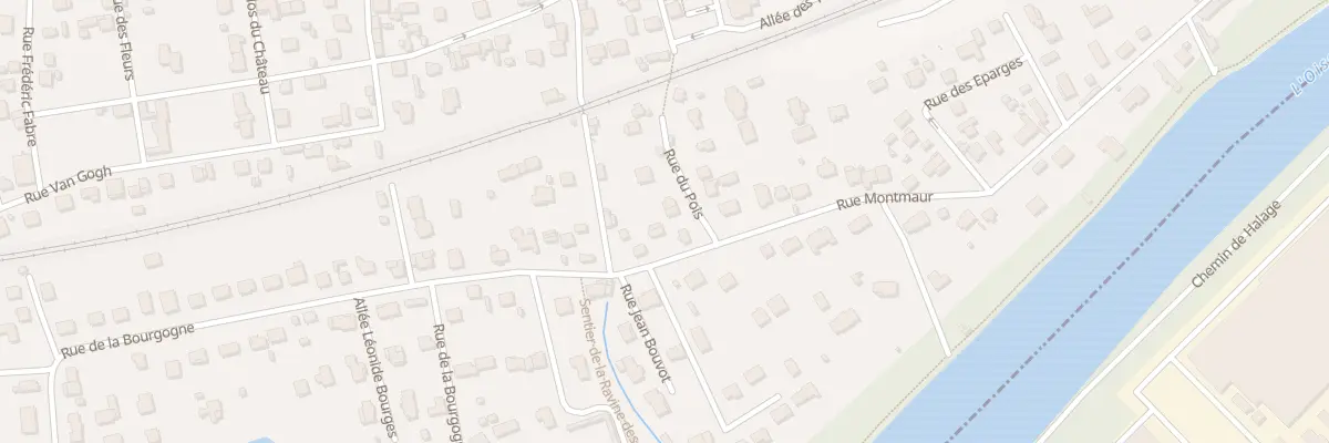 Plan du 3 Rue du Pois à Auvers-sur-Oise