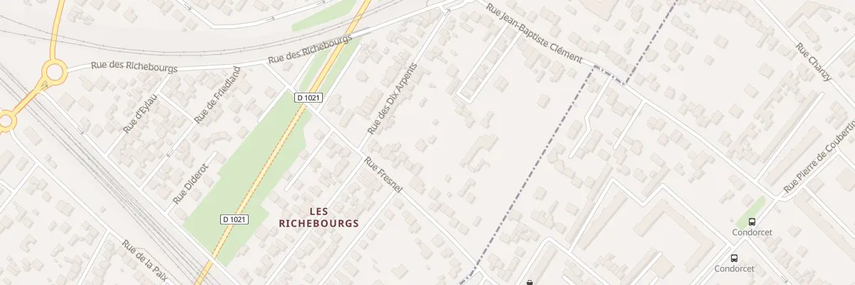 Plan du 35 Rue Fresnel à Sartrouville