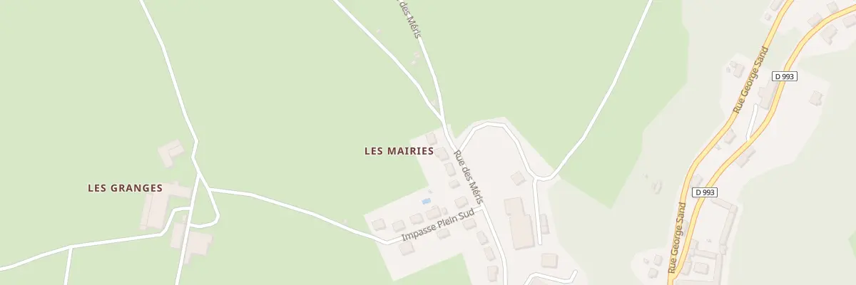 Plan du 63 Rue des Méris à Aubusson