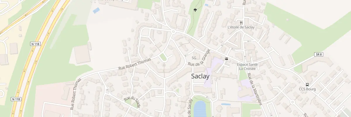 Plan du 15 Rue du Colombier à Saclay