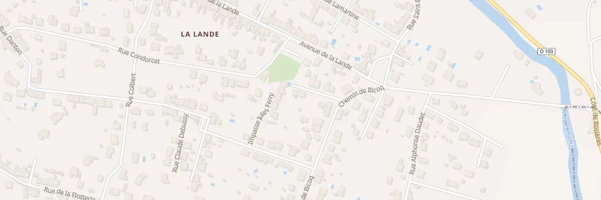 Plan du 5 Imp Edmond Rostand à Carmaux