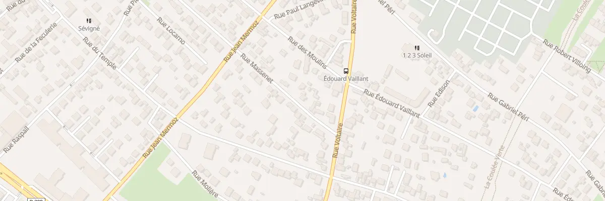 Plan du 43 Rue Massenet à Sartrouville