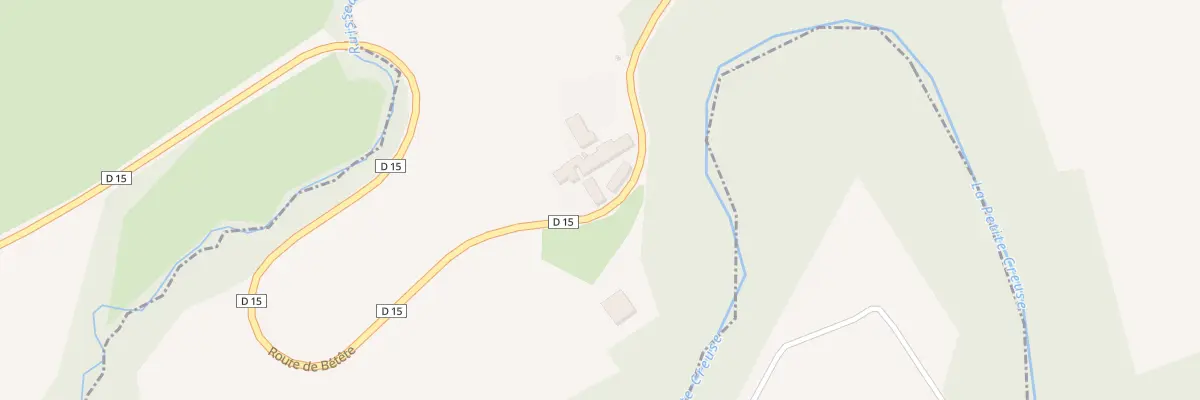 Plan du 8 La Rairie à Boussac-Bourg