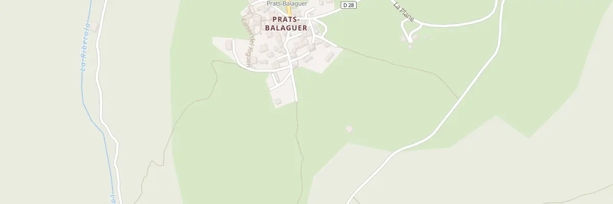 Plan de Prat Majou à Fontpédrouse