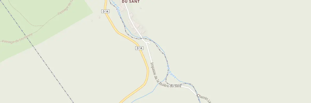 Plan du 1 Imp de la Rivière du Sant à Massaguel