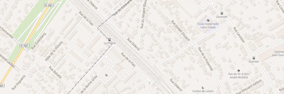 Plan du 4 Rue du Sergent Blandan à Houilles