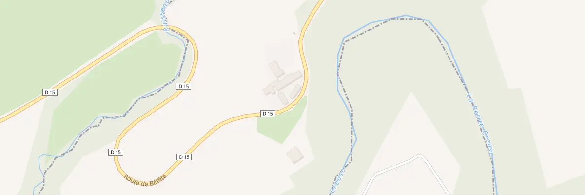 Plan du 7 La Rairie à Boussac-Bourg