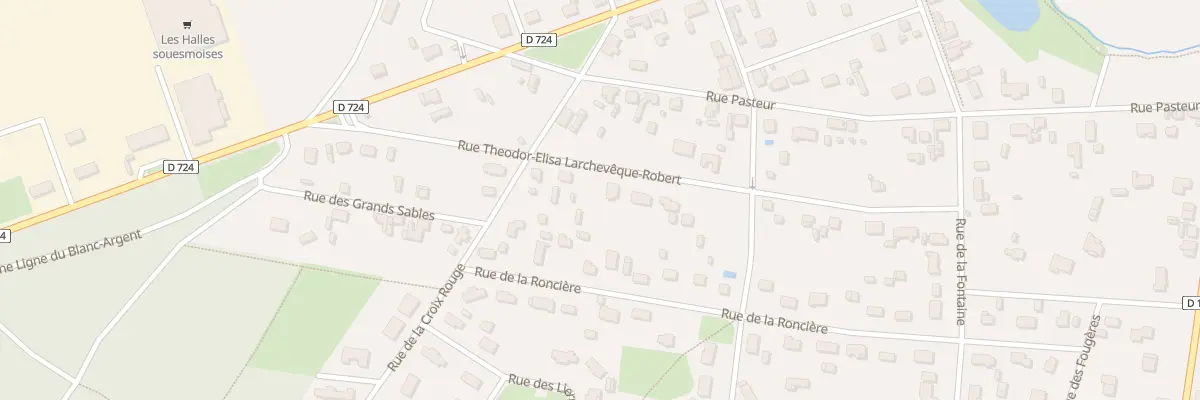 Plan du 23 Rue Th. E. Larchevêque Robert à Souesmes