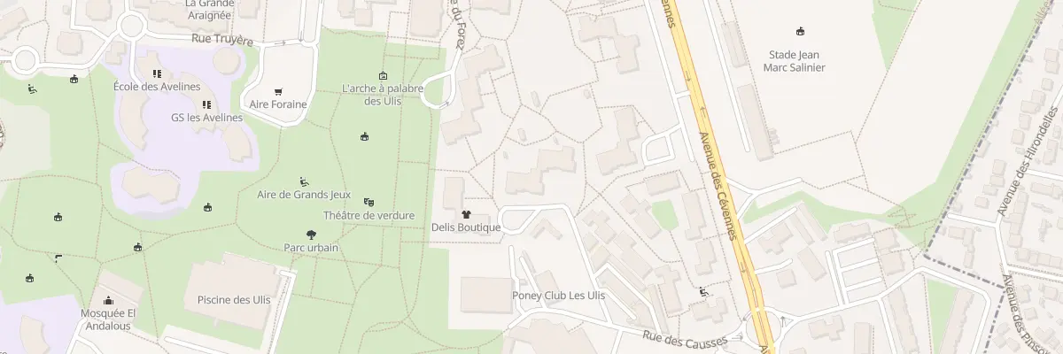 Plan du 21 Rue des Causses aux Ulis