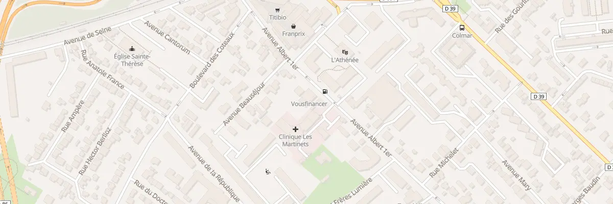 Plan du 99 Av Albert 1er à Rueil-Malmaison