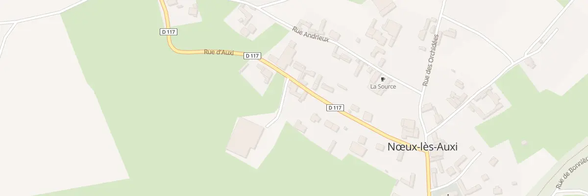 Plan du 13 Rue d’Auxi à Nœux-lès-Auxi