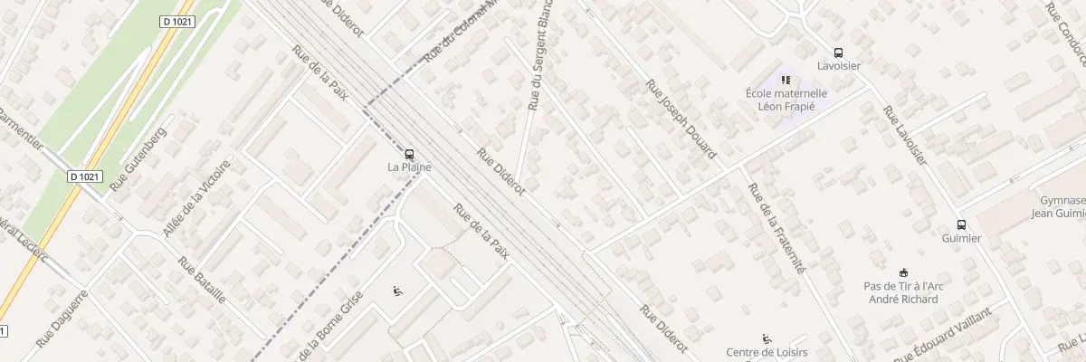 Plan du 6 Rue du Sergent Blandan à Houilles