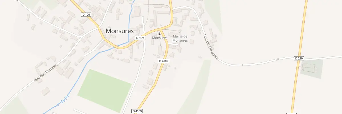Plan du 5 Rue de Croissy à Monsures
