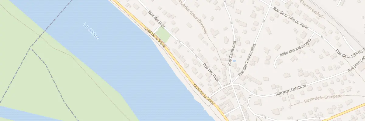 Plan du 130 Quai de Seine à La Frette-sur-Seine