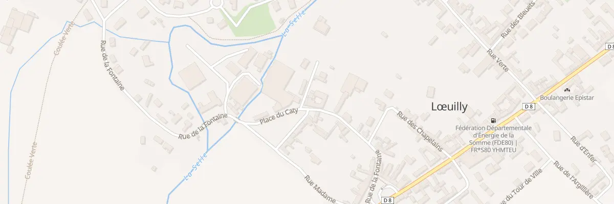 Plan du 11 Rue de la Fontaine à Ô-de-Selle