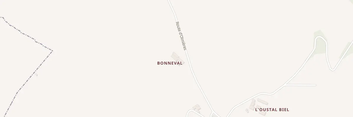Plan du 5033 Bonneval à Montpinier