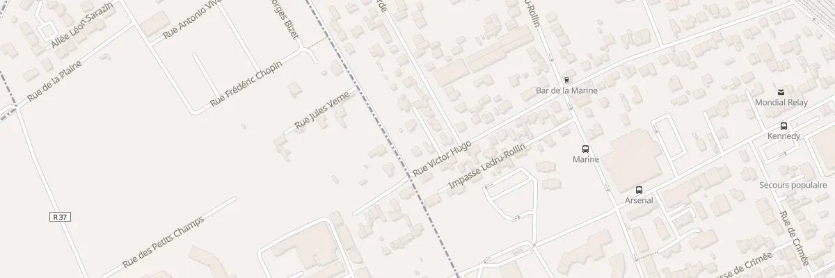 Plan du 62 Rue Victor Hugo à Houilles