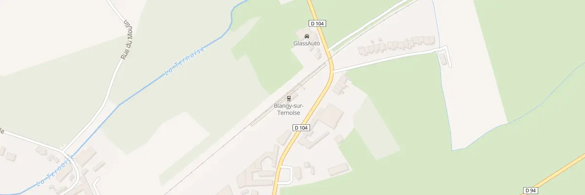 Plan du 9 Rue de la Gare à Blangy-sur-Ternoise