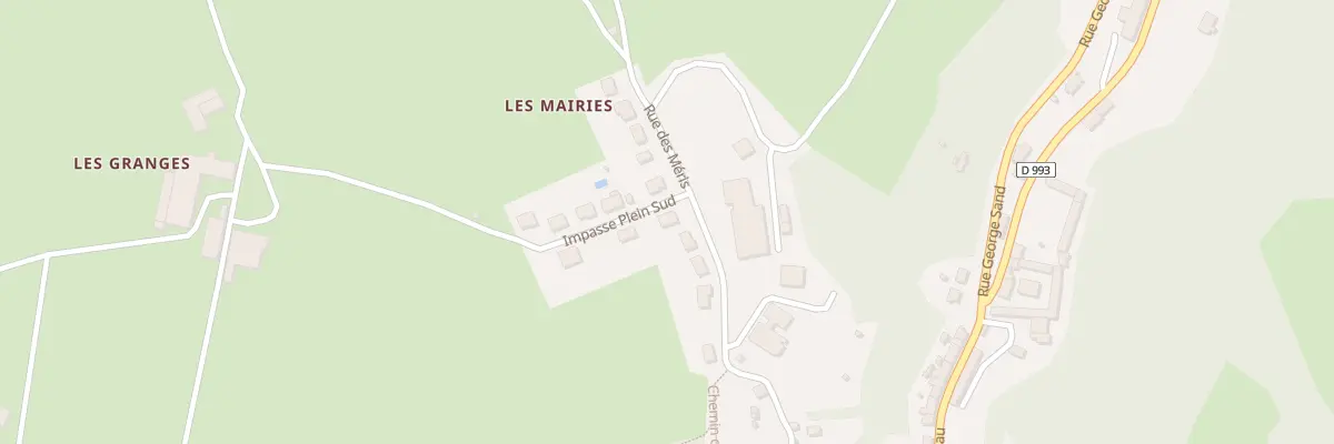 Plan du 53 Rue des Méris à Aubusson