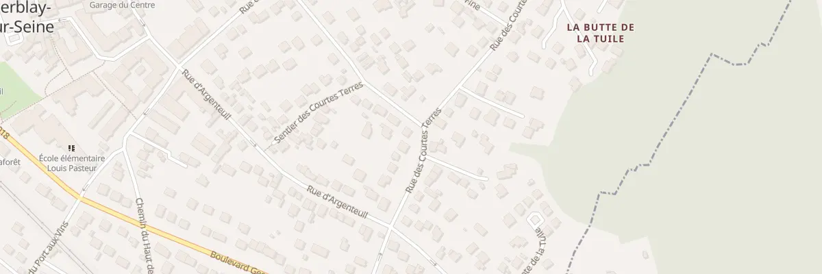 Plan du 18 Rue Henri Dunant à Herblay-sur-Seine