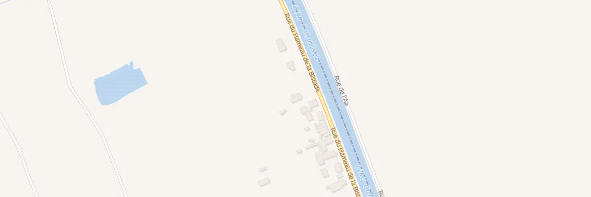 Plan du 554 Rue du Hameau de la Bistade à Sainte-Marie-Kerque