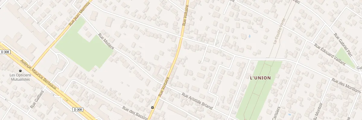 Plan du 52 Rue Voltaire à Sartrouville