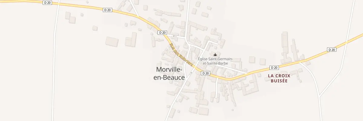 Plan du 4 Rue de la Muette à Morville-en-Beauce