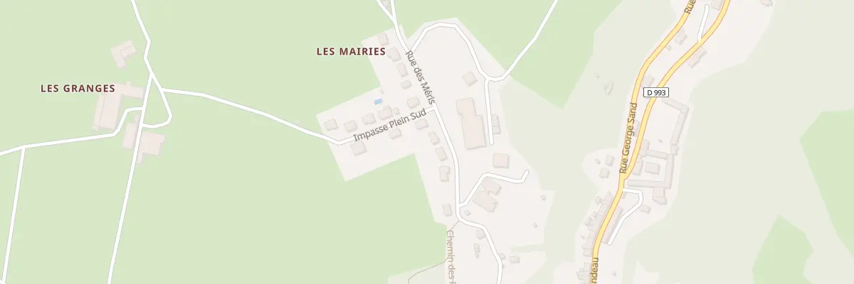 Plan du 51 Rue des Méris à Aubusson