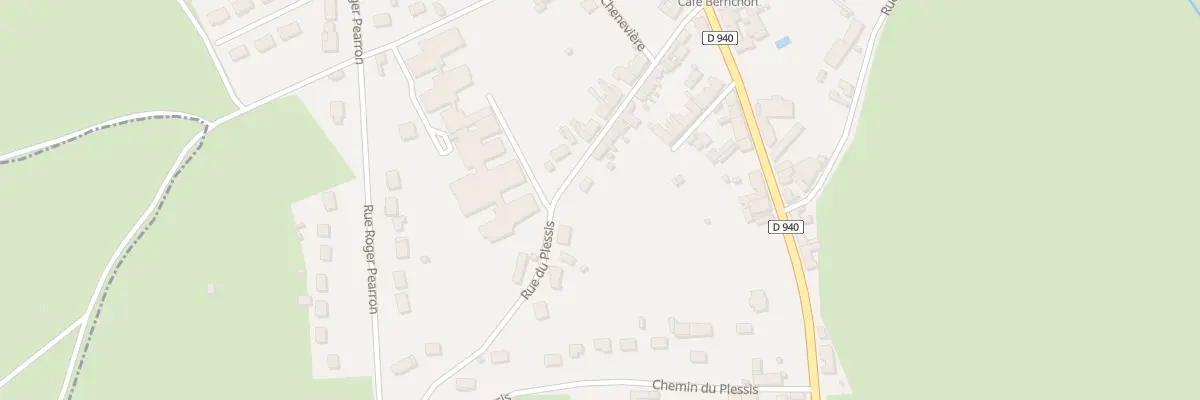 Plan du 29 Rue du Plessis à Lignières