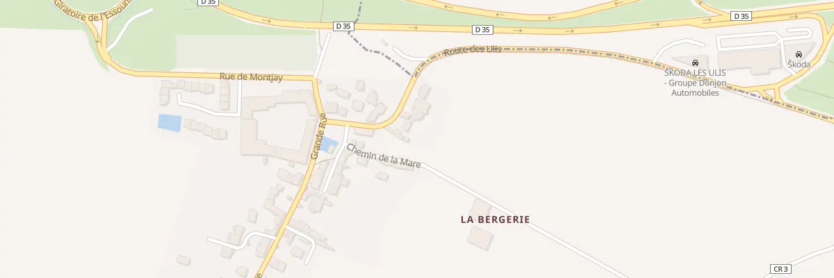 Plan du 4 Gr Grande Rue à Saint-Jean-de-Beauregard
