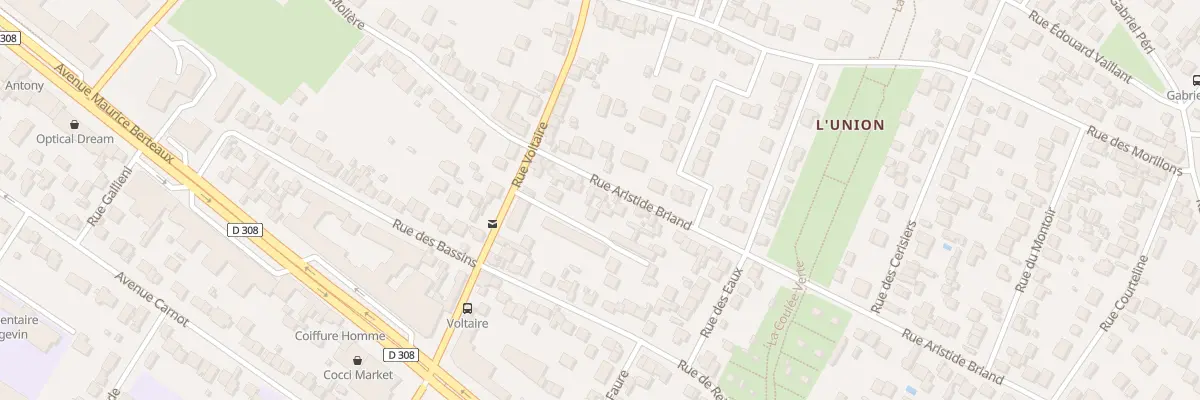 Plan du 10B Rue Aristide Briand à Sartrouville