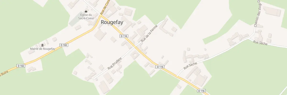 Plan du 7 Rue de Doullens à Rougefay