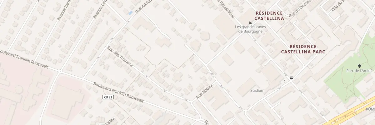 Plan du 17 Rue Beaumarchais à Rueil-Malmaison