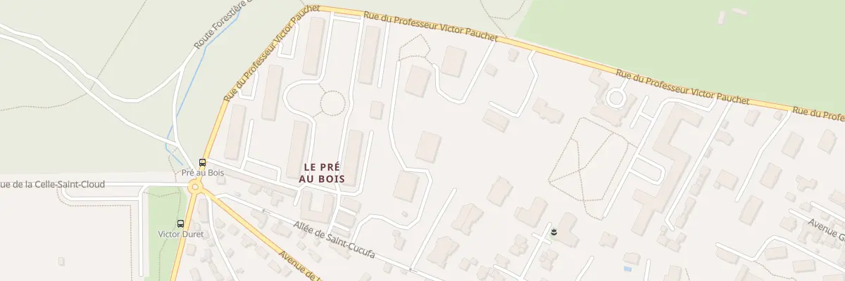 Plan du 35 Rue Professeur V Pauchet à Vaucresson