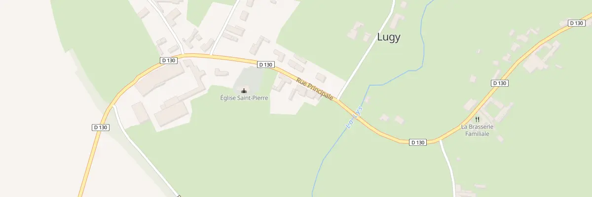 Plan du 14 Rue Principale à Lugy