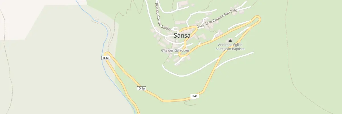 Plan du 5003F Le Village à Sansa
