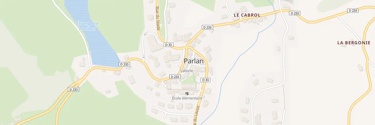 Plan du 6 Pl St Roch à Parlan