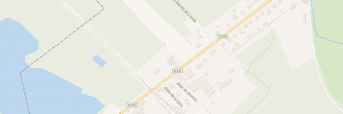 Plan du 36 Rue de la Gare à Rochy-Condé