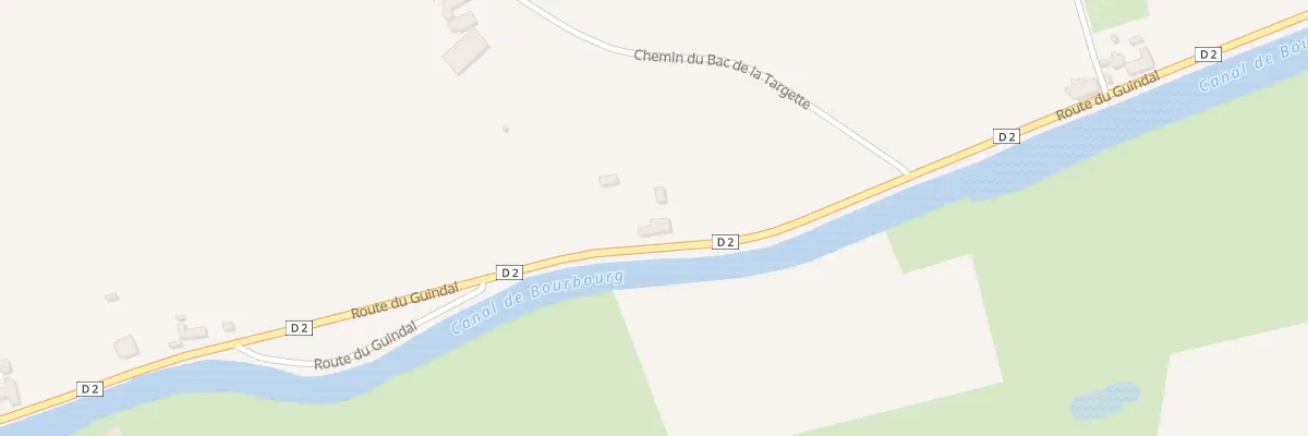 Plan du 1520 Rte du Guindal à Bourbourg