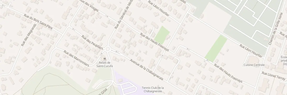 Plan du 20 Rue des Hauts Fresnays à Rueil-Malmaison
