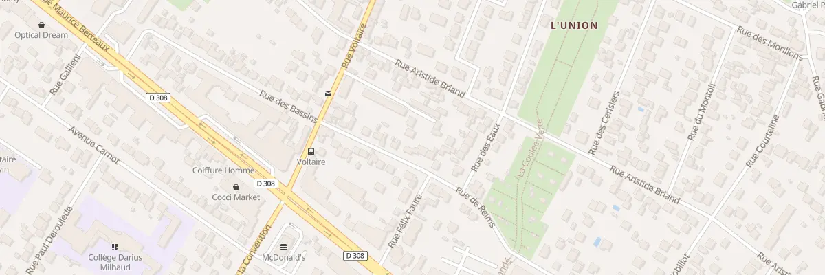 Plan du 15B Rue de Reims à Sartrouville