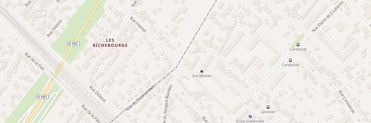 Plan du 180 Rue Lavoisier à Houilles