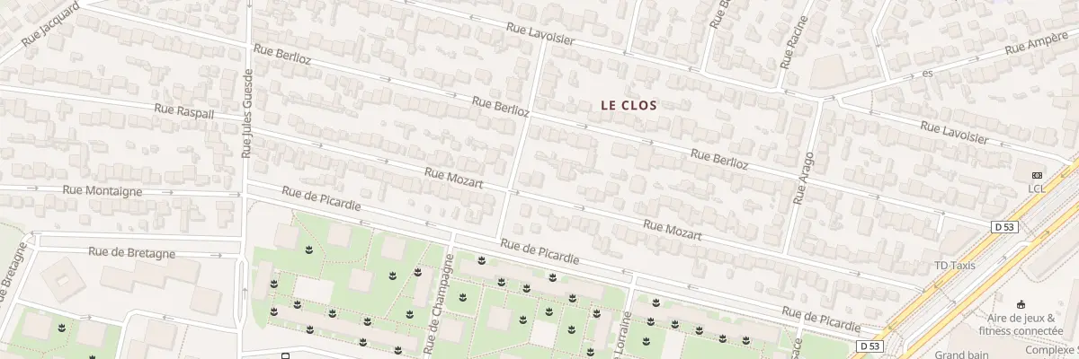 Plan du 64 Rue Mozart à Vélizy-Villacoublay