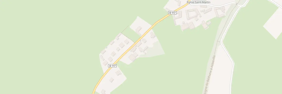 Plan du 11 Rte de Wavans à Nœux-lès-Auxi