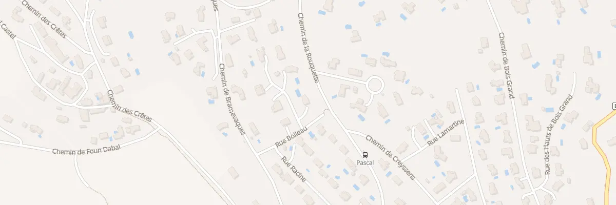 Plan du 2 Rue Boileau à Puygouzon