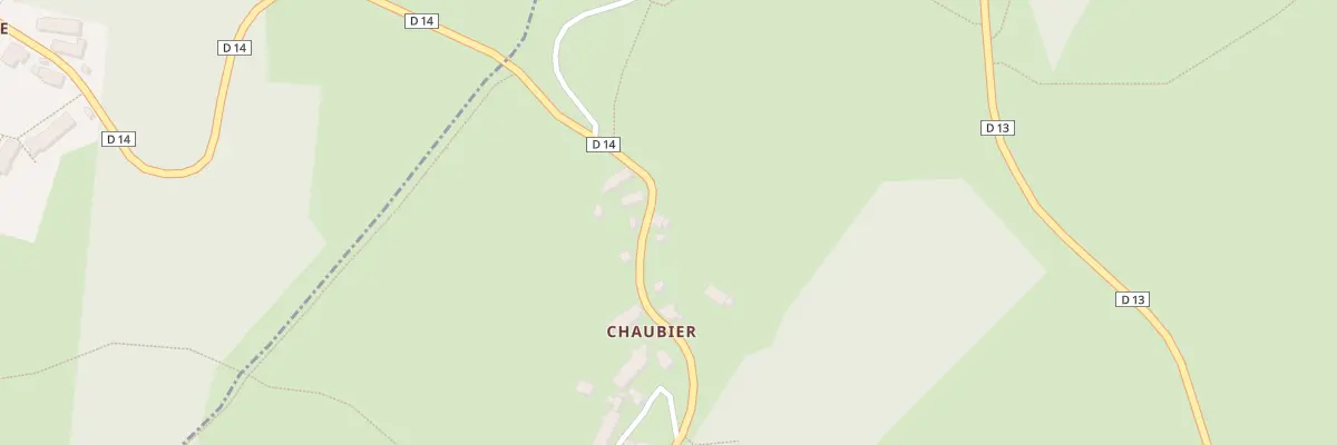 Plan du 6 Chaubier à Toulx-Sainte-Croix