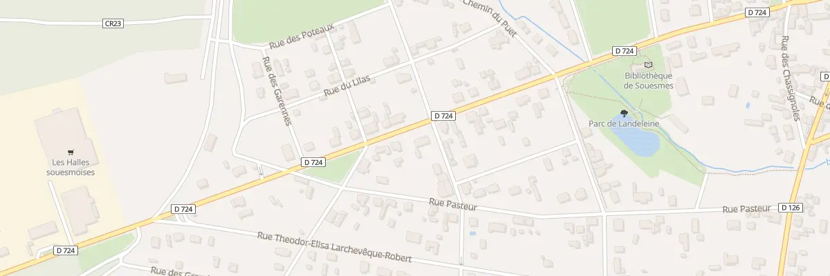 Plan du 33 Av du 11 Novembre à Souesmes