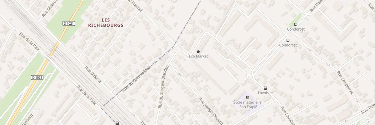 Plan du 30 Rue du Sergent Blandan à Houilles