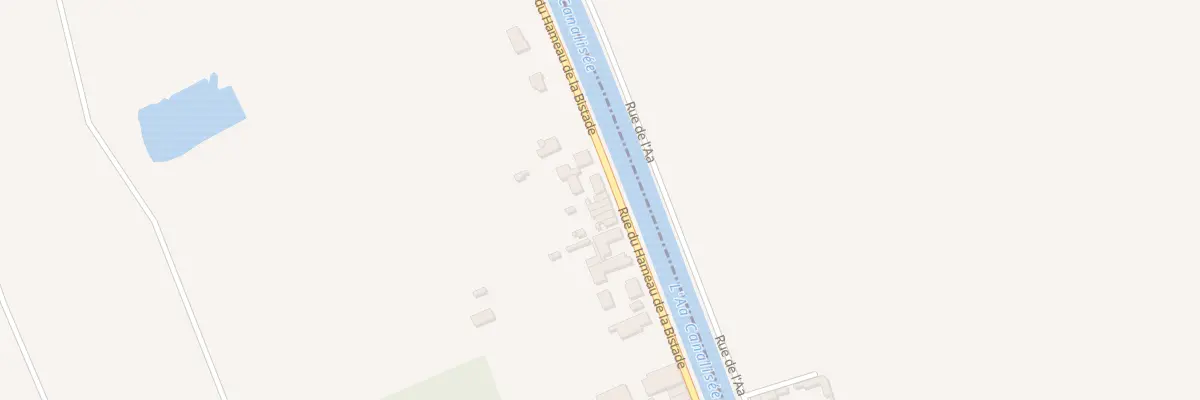 Plan du 510 Rue du Hameau de la Bistade à Sainte-Marie-Kerque
